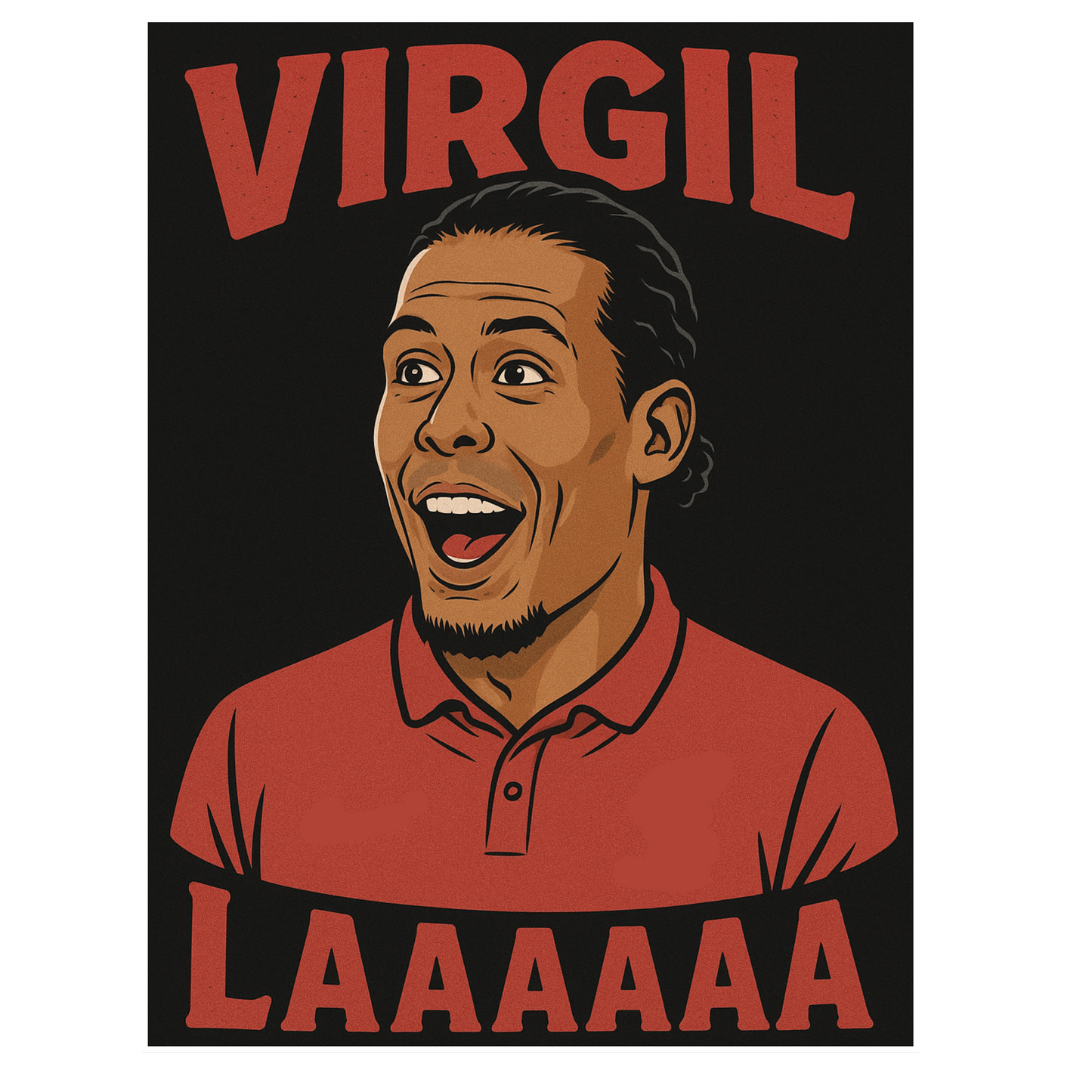 Virgil van Dijk Laaaa T-Shirt